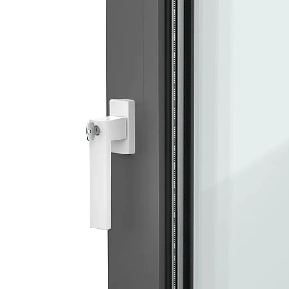 На малой розетке с замком